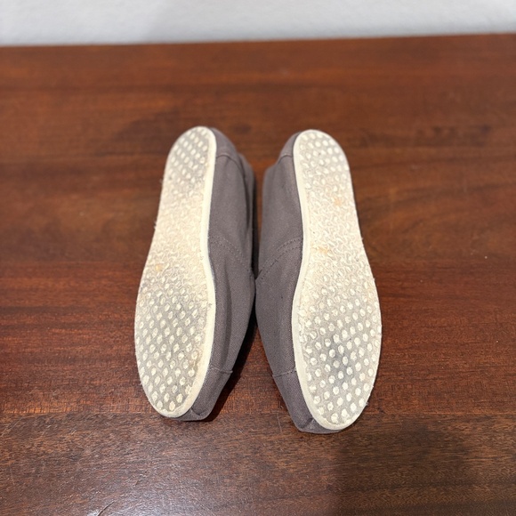 Toms Classic Ash Canvas Slip On - 10 - Picture 8 of 8